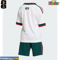 Mexiko Auswärts Trikotsatz Kinder EM 2024 Kurzarm (+ Kurze Hosen)